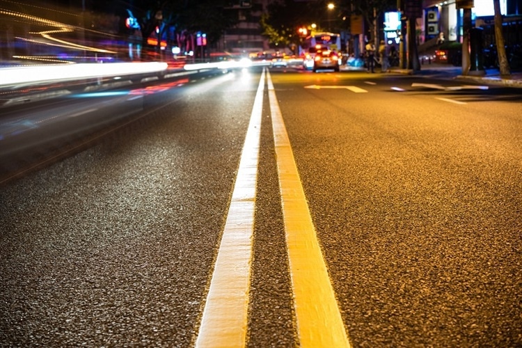 road marking line